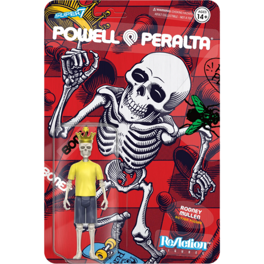 Powell Peralta - Rodney Mullen ReAction 3.75" Figure - Super7