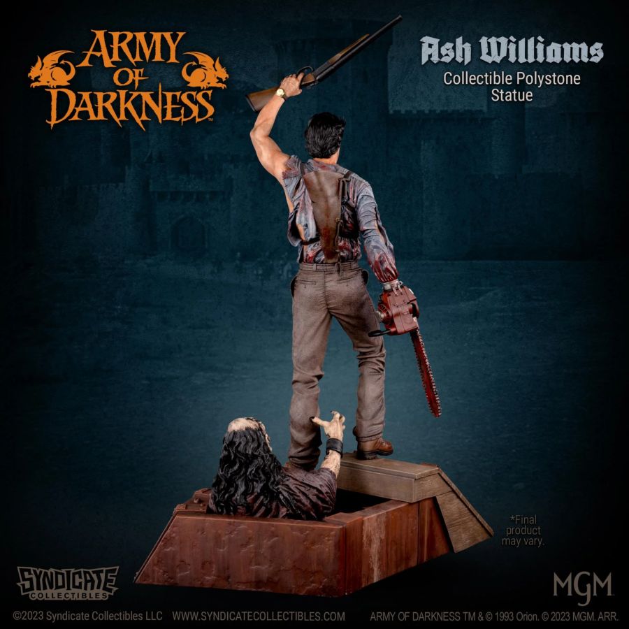 Image Pop Weasel - Image 5 of Army of Darkness - Ash Williams 1:10 Scale Statue - Syndicate Collectibles - Statue - Image - Pop Weasel