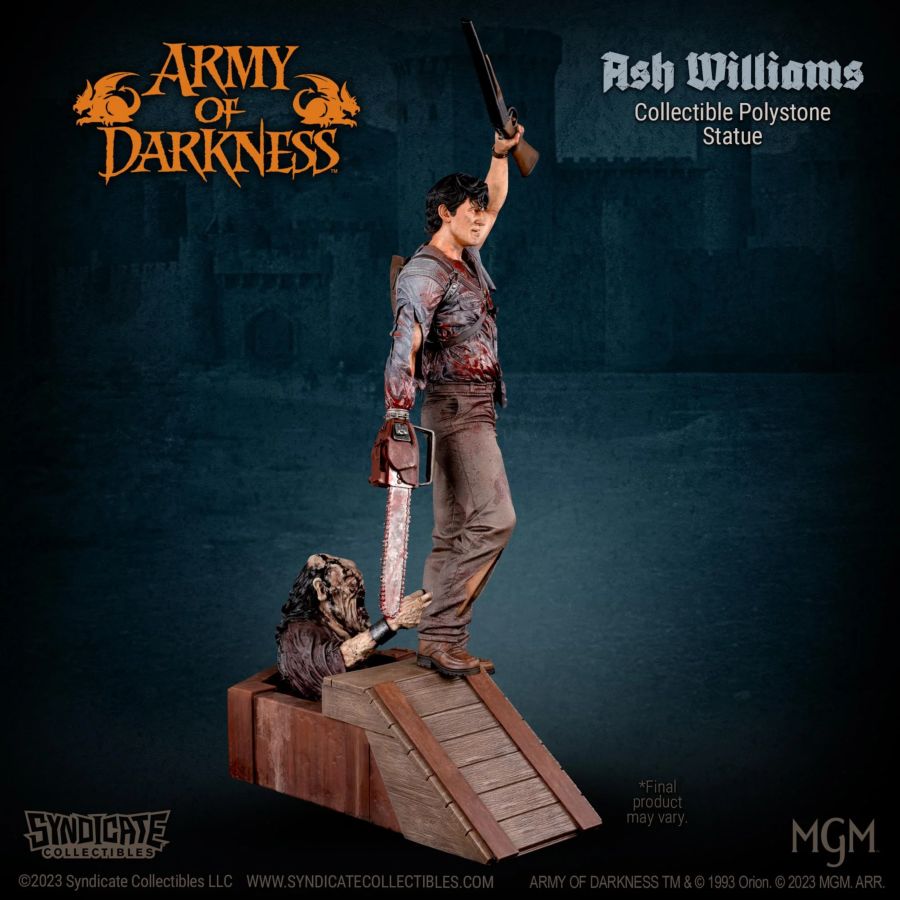 Image Pop Weasel - Image 6 of Army of Darkness - Ash Williams 1:10 Scale Statue - Syndicate Collectibles - Statue - Image - Pop Weasel