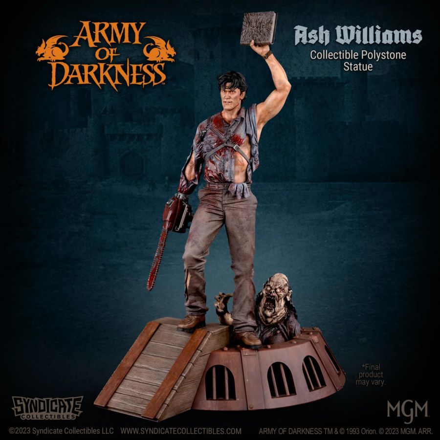 Image Pop Weasel - Image 10 of Army of Darkness - Ash Williams 1:10 Scale Statue - Syndicate Collectibles - Statue - Image - Pop Weasel