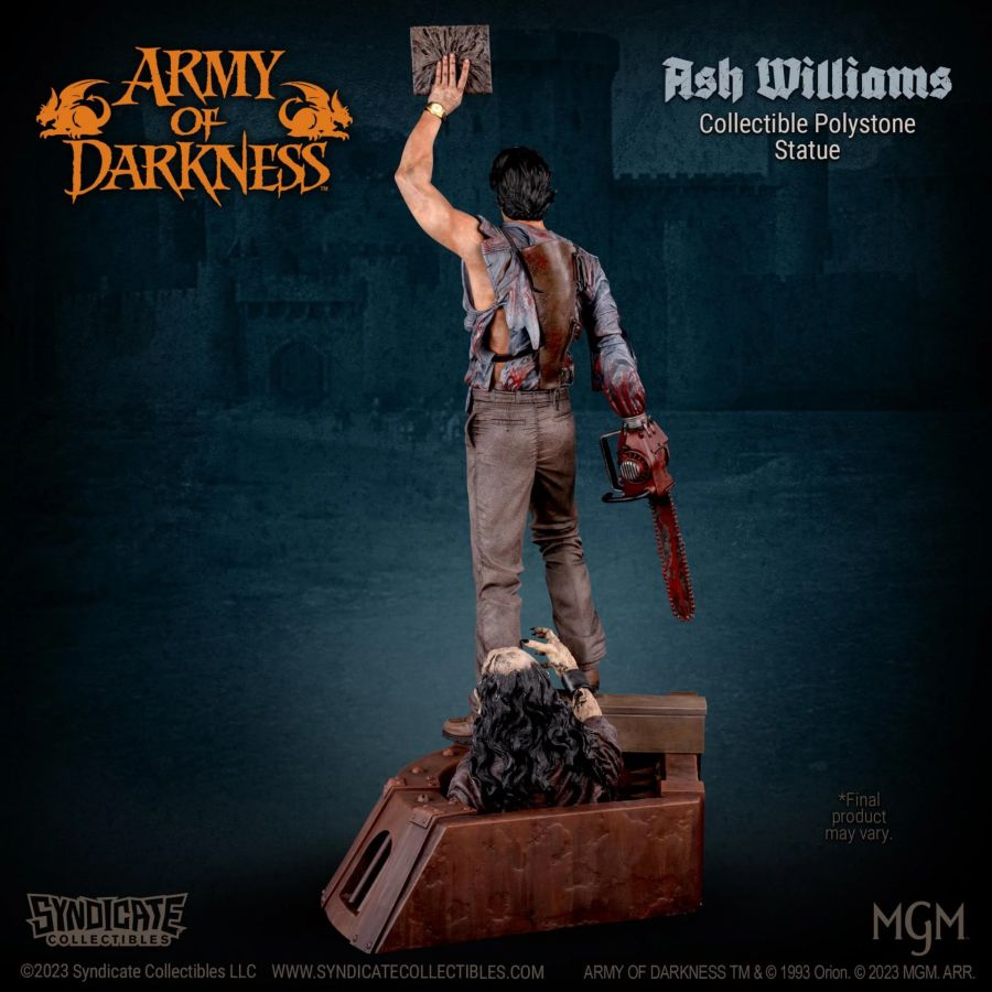 Image Pop Weasel - Image 11 of Army of Darkness - Ash Williams 1:10 Scale Statue - Syndicate Collectibles - Statue - Image - Pop Weasel