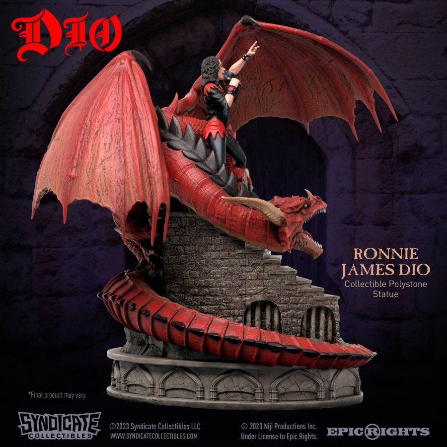 Image Pop Weasel - Image 5 of Ronnie James Dio - 1:10 Statue - Syndicate Collectibles - Statue - Image - Pop Weasel