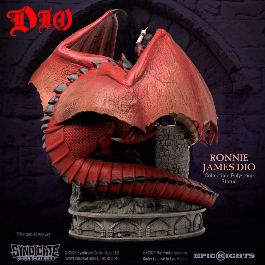 Image Pop Weasel - Image 6 of Ronnie James Dio - 1:10 Statue - Syndicate Collectibles - Statue - Image - Pop Weasel