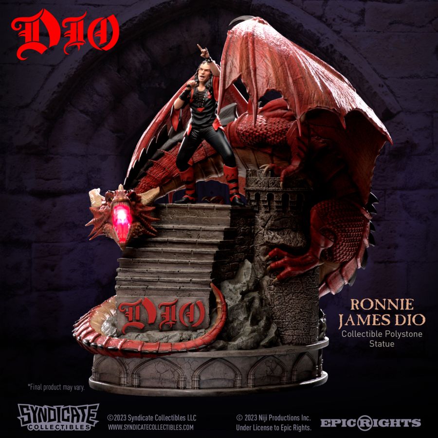 Image Pop Weasel - Image 10 of Ronnie James Dio - 1:10 Statue - Syndicate Collectibles - Statue - Image - Pop Weasel