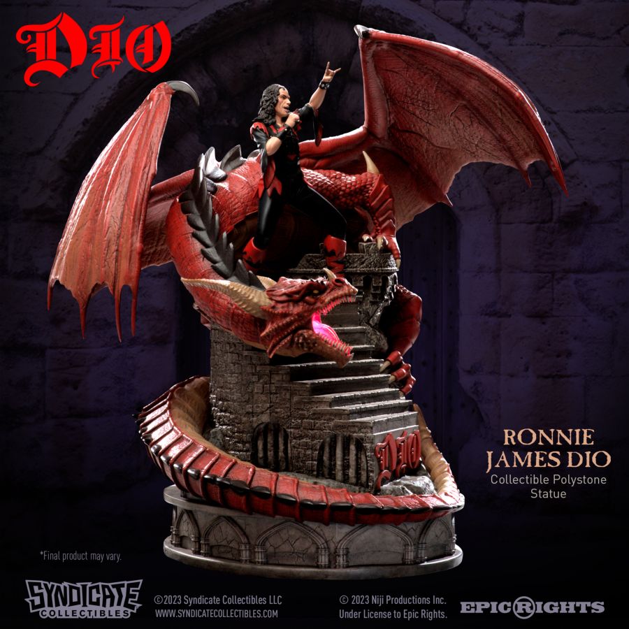 Image Pop Weasel - Image 11 of Ronnie James Dio - 1:10 Statue - Syndicate Collectibles - Statue - Image - Pop Weasel