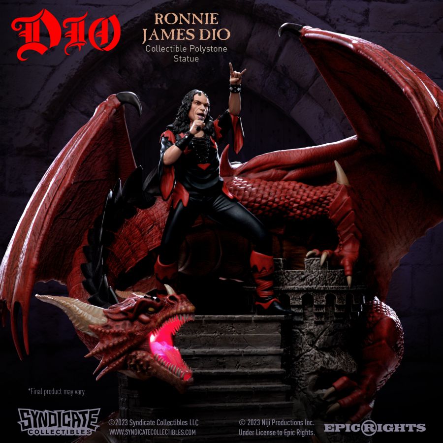 Image Pop Weasel - Image 15 of Ronnie James Dio - 1:10 Statue - Syndicate Collectibles - Statue - Image - Pop Weasel