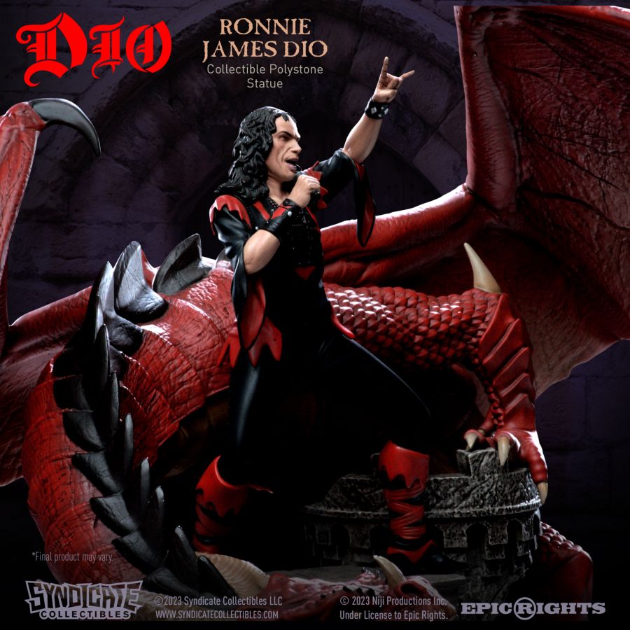 Image Pop Weasel - Image 16 of Ronnie James Dio - 1:10 Statue - Syndicate Collectibles - Statue - Image - Pop Weasel