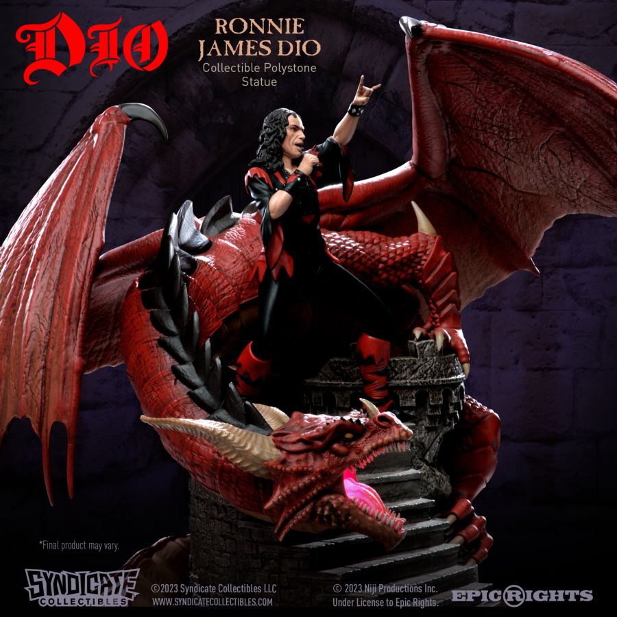 Image Pop Weasel - Image 17 of Ronnie James Dio - 1:10 Statue - Syndicate Collectibles - Statue - Image - Pop Weasel