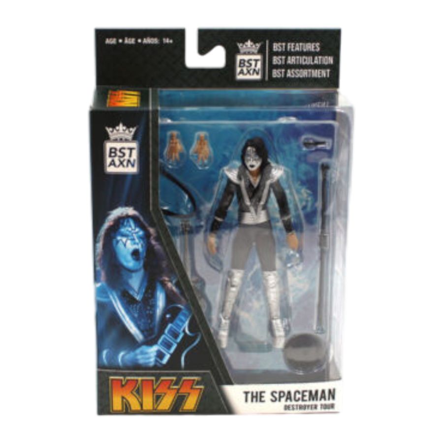 Pop Weasel - Image 2 of Kiss - The Spaceman (Ace Frehley) BST AXN 5'' Action Figure - The Loyal Subjects - Action Figure - Image - Pop Weasel