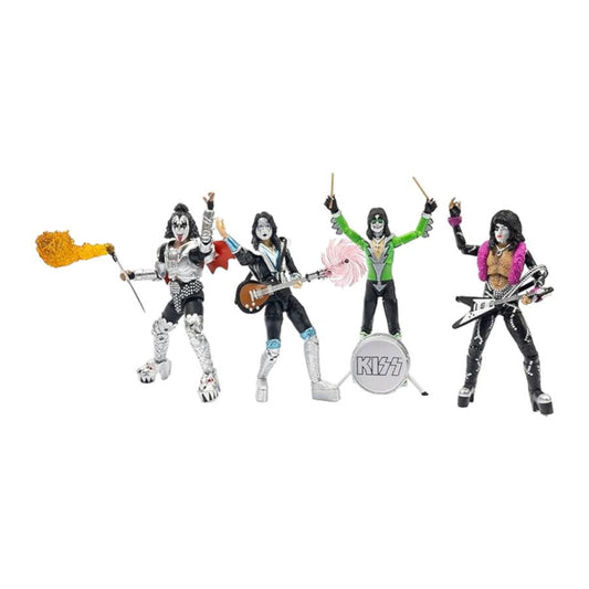 Pop Weasel - Image 2 of Kiss - The Band Vegas Outfits 4-Pack BST AXN 5" Action Figure Set [SDCC Exclusive] - The Loyal Subjects