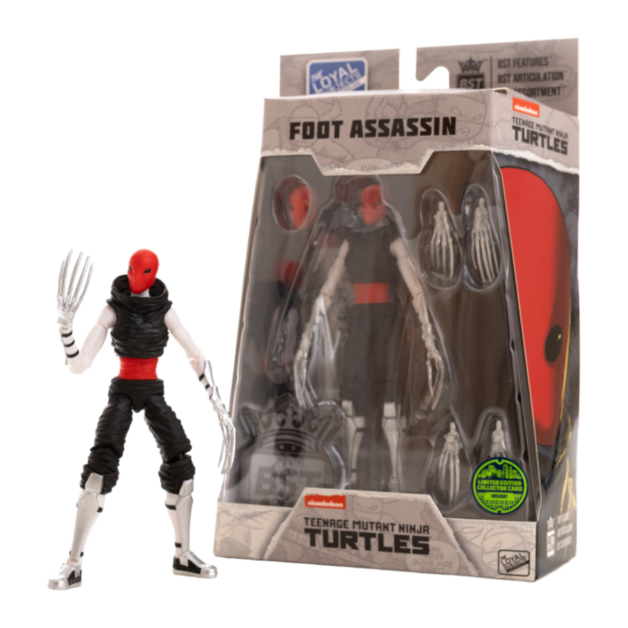 Teeange Mutant Ninja Turtles (Comics) - Foot Assassin 5" BST AXN Action Figure (Wave 3) - The Loyal Subjects - Action Figure - Image - Pop Weasel