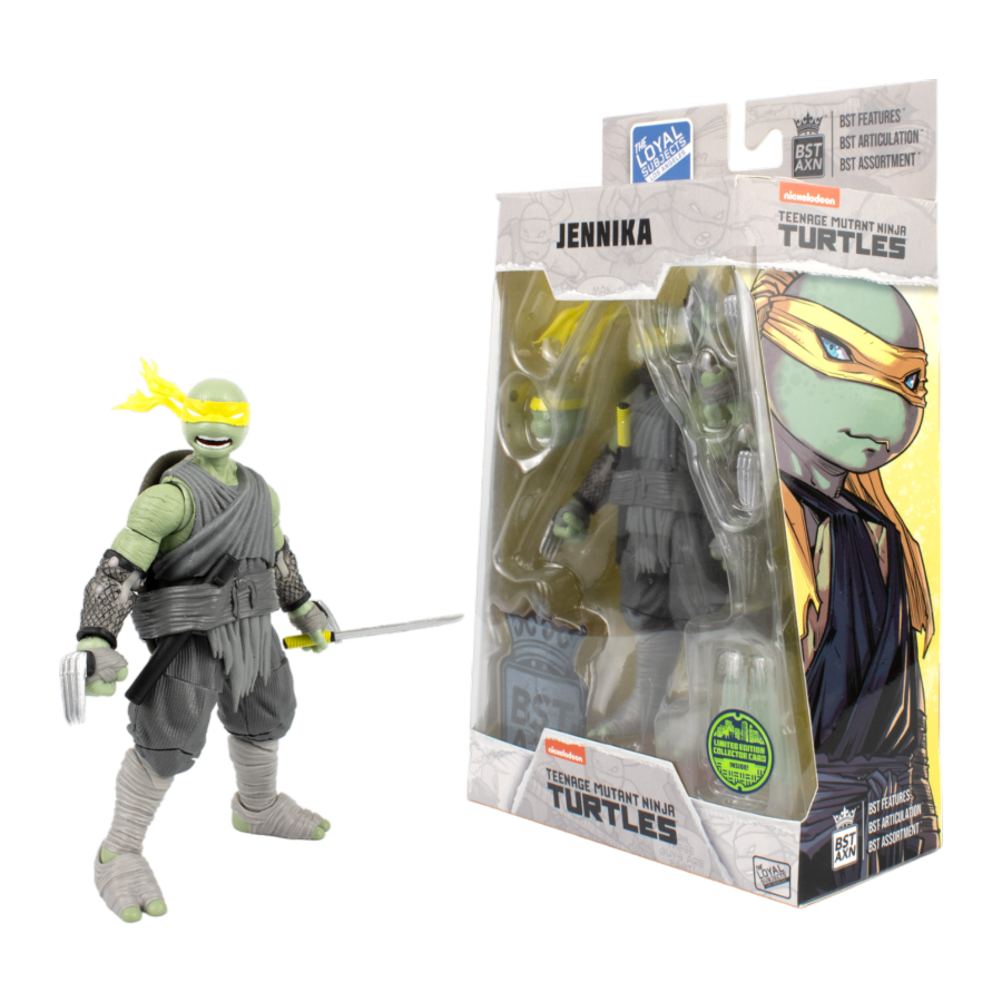 Teenage Mutant Ninja Turtles (Comics) - Jennika 5" BST AXN Action Figure (Wave 3) - The Loyal Subjects - Action Figure - Image - Pop Weasel