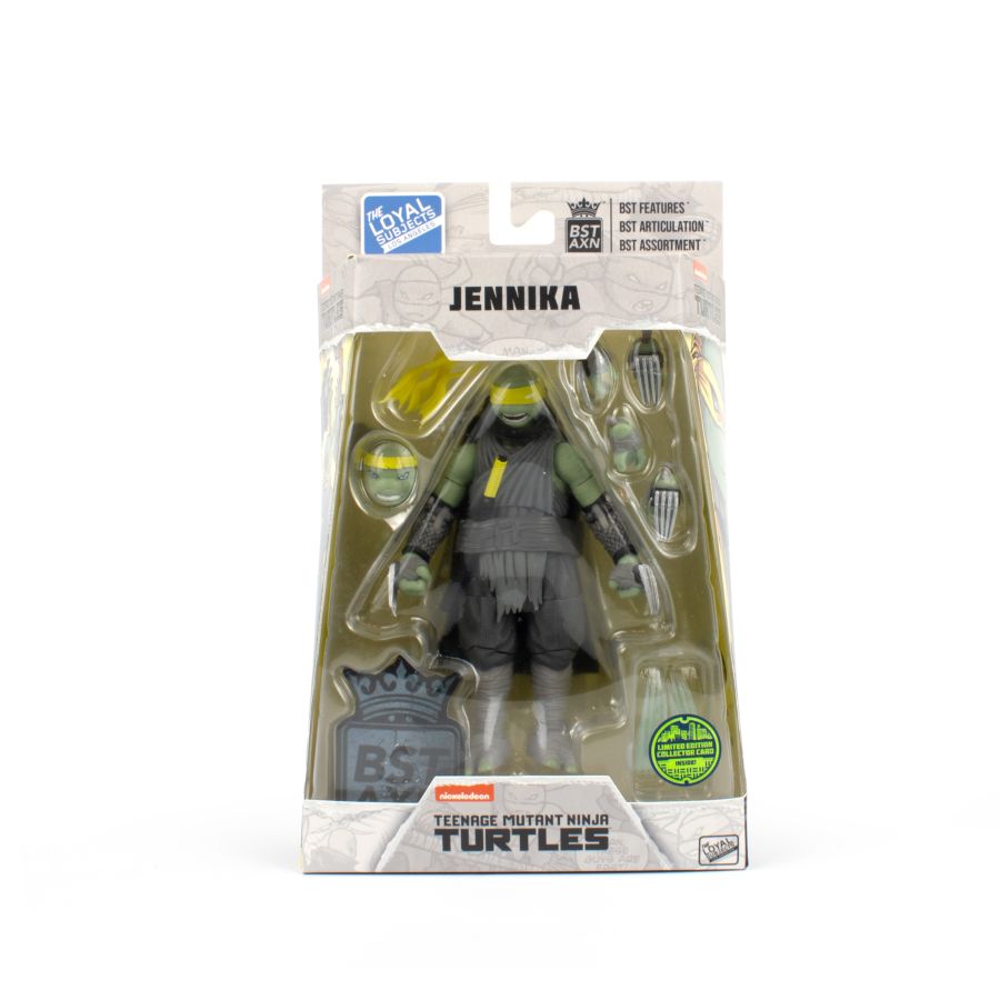 Image Pop Weasel - Image 7 of Teenage Mutant Ninja Turtles (Comics) - Jennika 5\" BST AXN Action Figure (Wave 3) - The Loyal Subjects - Action Figure - Image - Pop Weasel