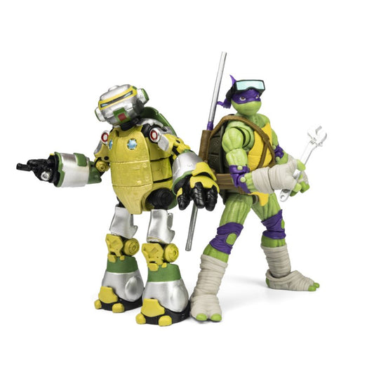 Image Pop Weasel - Image 2 of Teenage Mutant Ninja Turtles - Metalhead & Donatello BST AXN 1:15 Scale Action Figure [2 Pack] - The Loyal Subjects