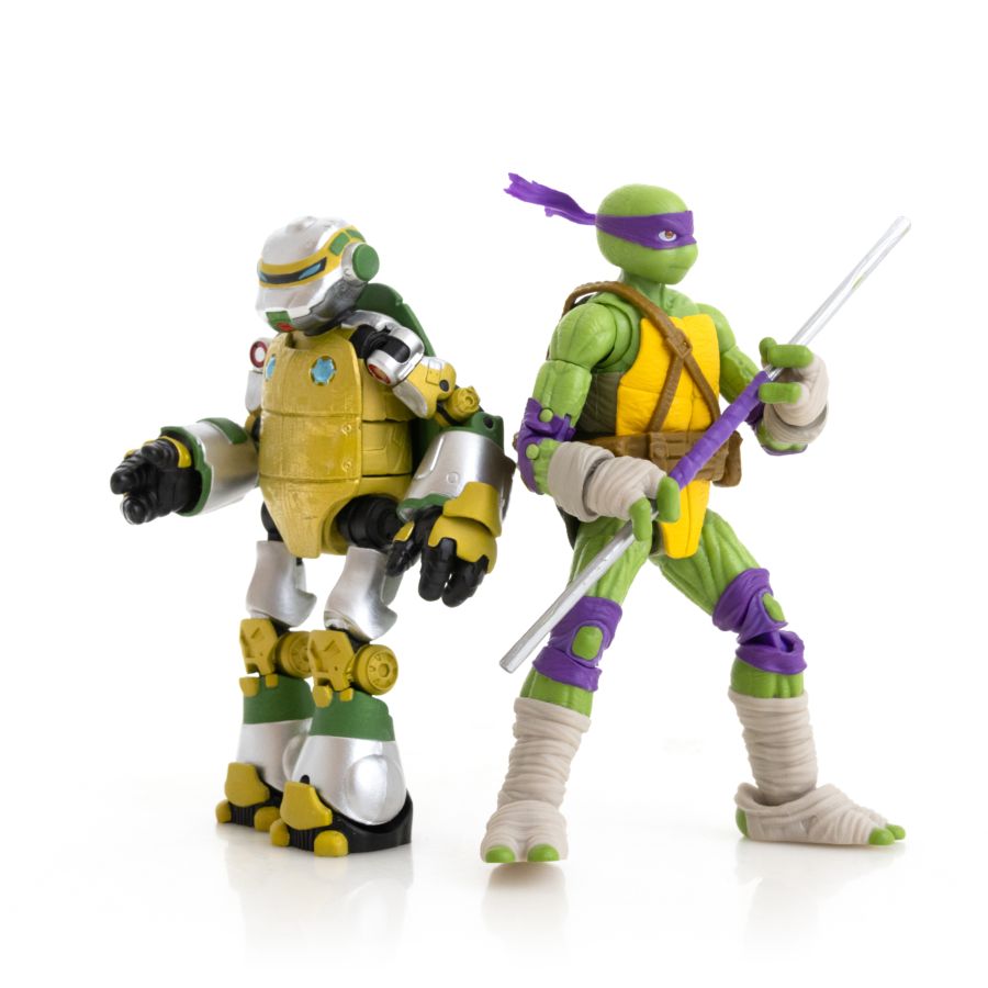 Image Pop Weasel - Image 4 of Teenage Mutant Ninja Turtles - Metalhead & Donatello BST AXN 1:15 Scale Action Figure [2 Pack] - The Loyal Subjects - Action Figure - Image - Pop Weasel