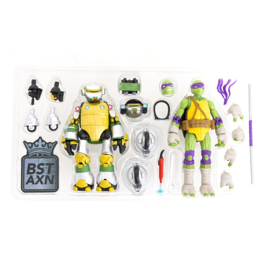 Image Pop Weasel - Image 11 of Teenage Mutant Ninja Turtles - Metalhead & Donatello BST AXN 1:15 Scale Action Figure [2 Pack] - The Loyal Subjects - Action Figure - Image - Pop Weasel