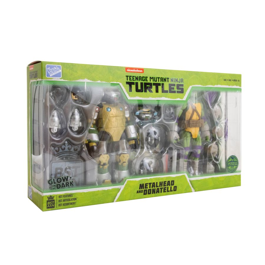 Image Pop Weasel - Image 12 of Teenage Mutant Ninja Turtles - Metalhead & Donatello BST AXN 1:15 Scale Action Figure [2 Pack] - The Loyal Subjects - Action Figure - Image - Pop Weasel