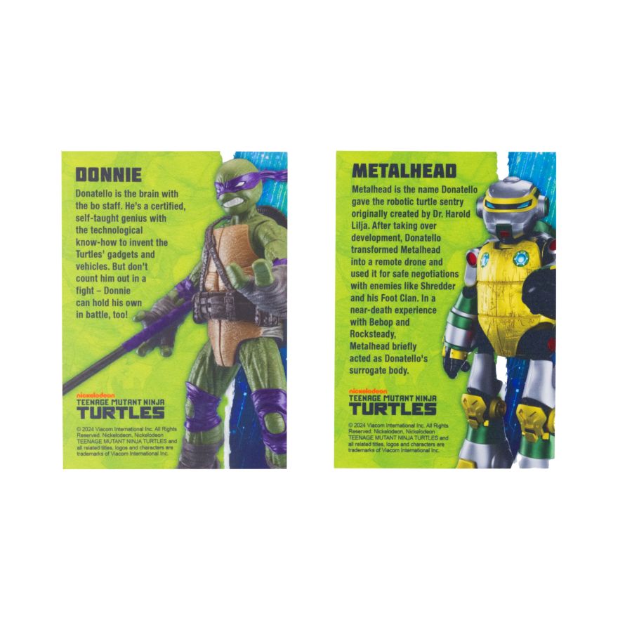 Image Pop Weasel - Image 15 of Teenage Mutant Ninja Turtles - Metalhead & Donatello BST AXN 1:15 Scale Action Figure [2 Pack] - The Loyal Subjects - Action Figure - Image - Pop Weasel