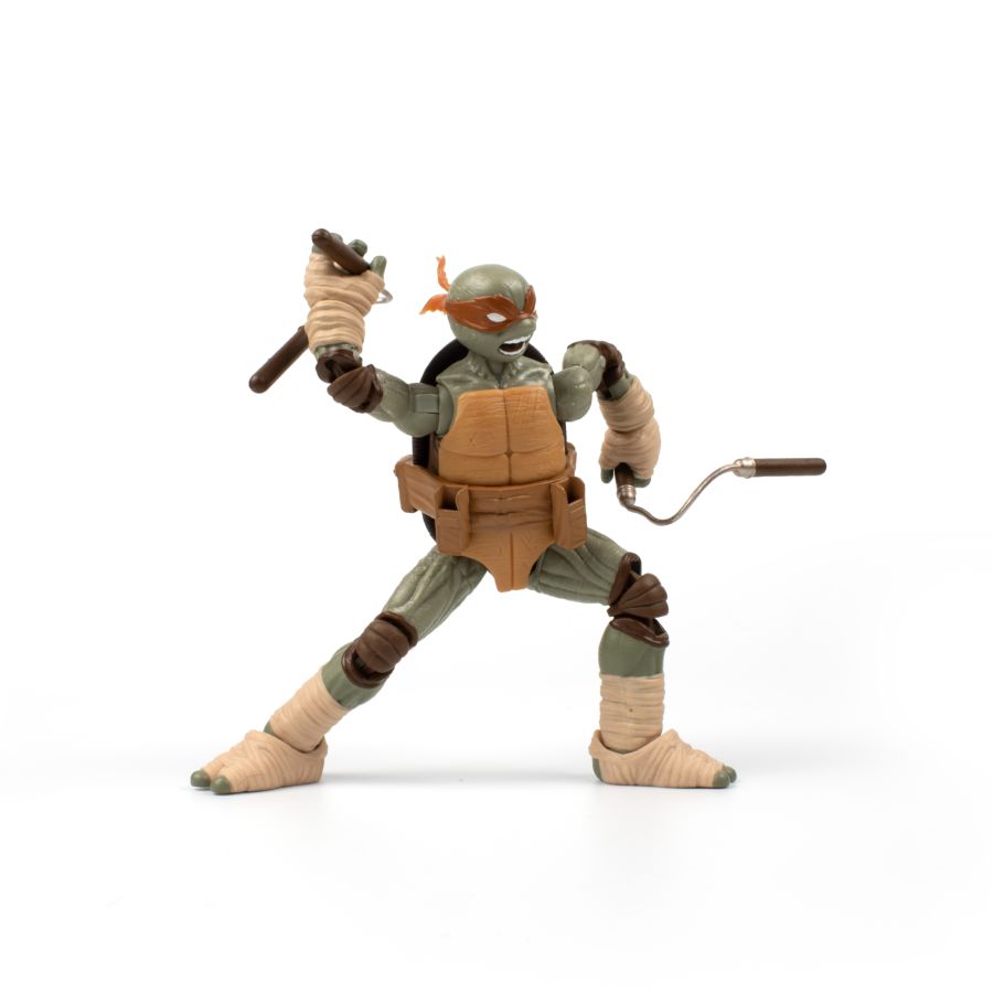 Image Pop Weasel - Image 5 of Teenage Mutant Ninja Turtles (comics) - Michelangelo BST AXN Action Figure & Comic Book (Wave 2) - The Loyal Subjects - Action Figure - Image - Pop Weasel