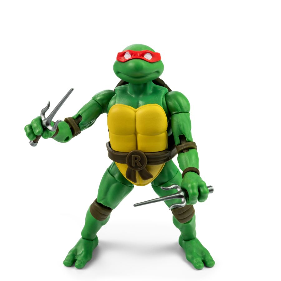 Image Pop Weasel - Image 2 of Teenage Mutant Ninja Turtles (comics) - Raphael BST AXN Action Figure & Comic Book (Wave 2) - The Loyal Subjects - Action Figure - Image - Pop Weasel