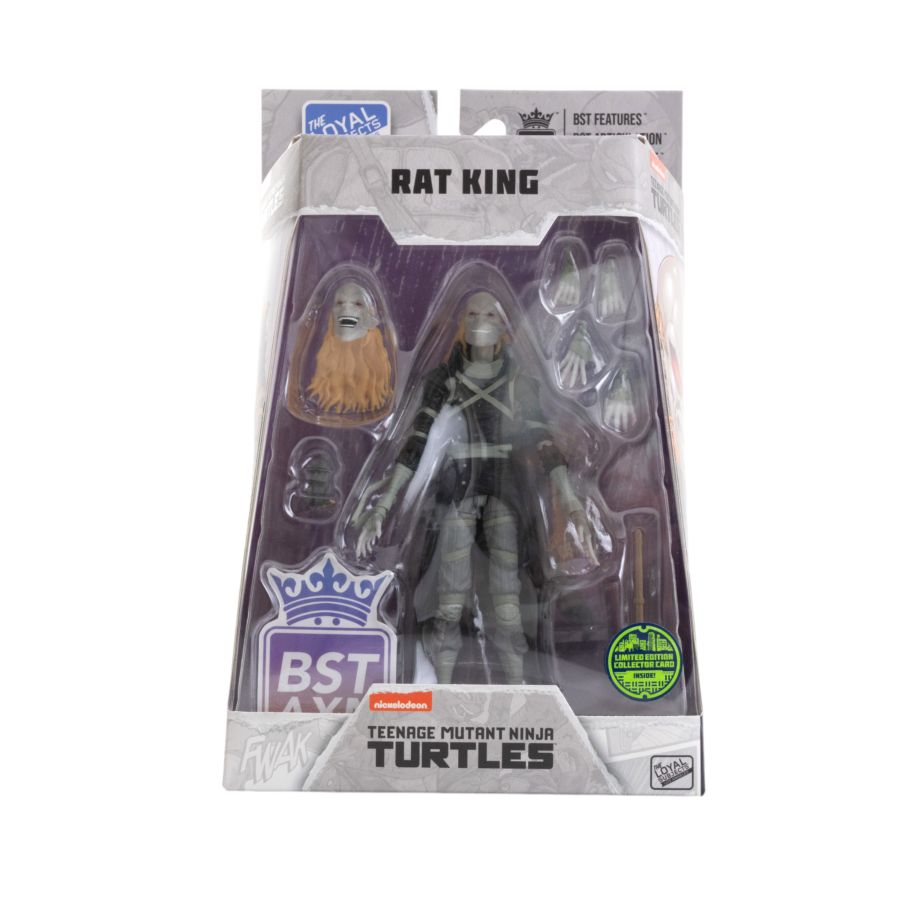 Image Pop Weasel - Image 7 of Teenage Mutant Ninja Turtles (comics) - Rat King 5\" BST AXN Action Figure (Wave 2) - The Loyal Subjects - Action Figure - Image - Pop Weasel