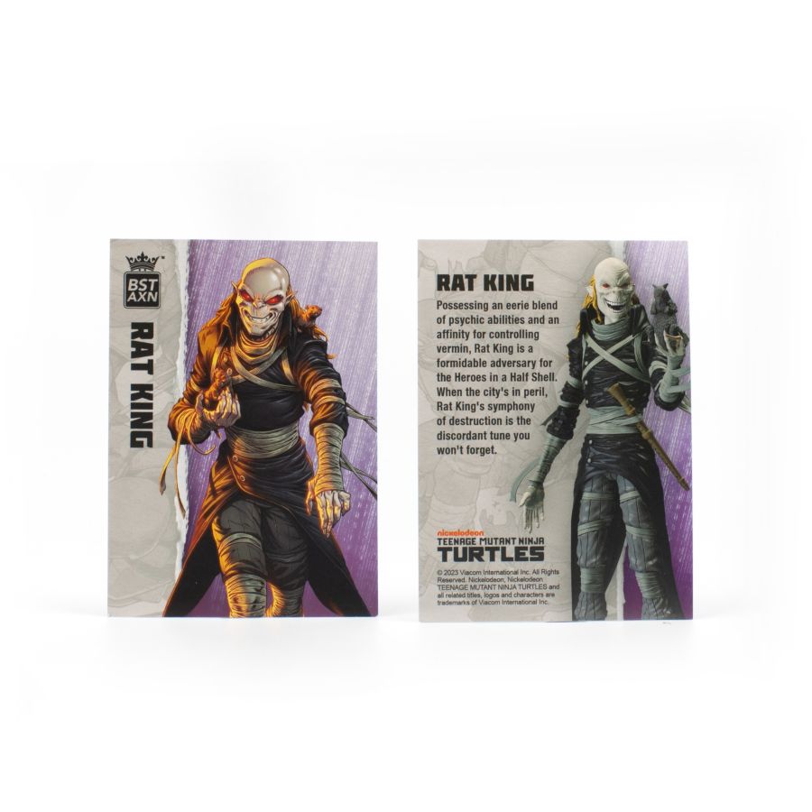 Image Pop Weasel - Image 8 of Teenage Mutant Ninja Turtles (comics) - Rat King 5\" BST AXN Action Figure (Wave 2) - The Loyal Subjects - Action Figure - Image - Pop Weasel