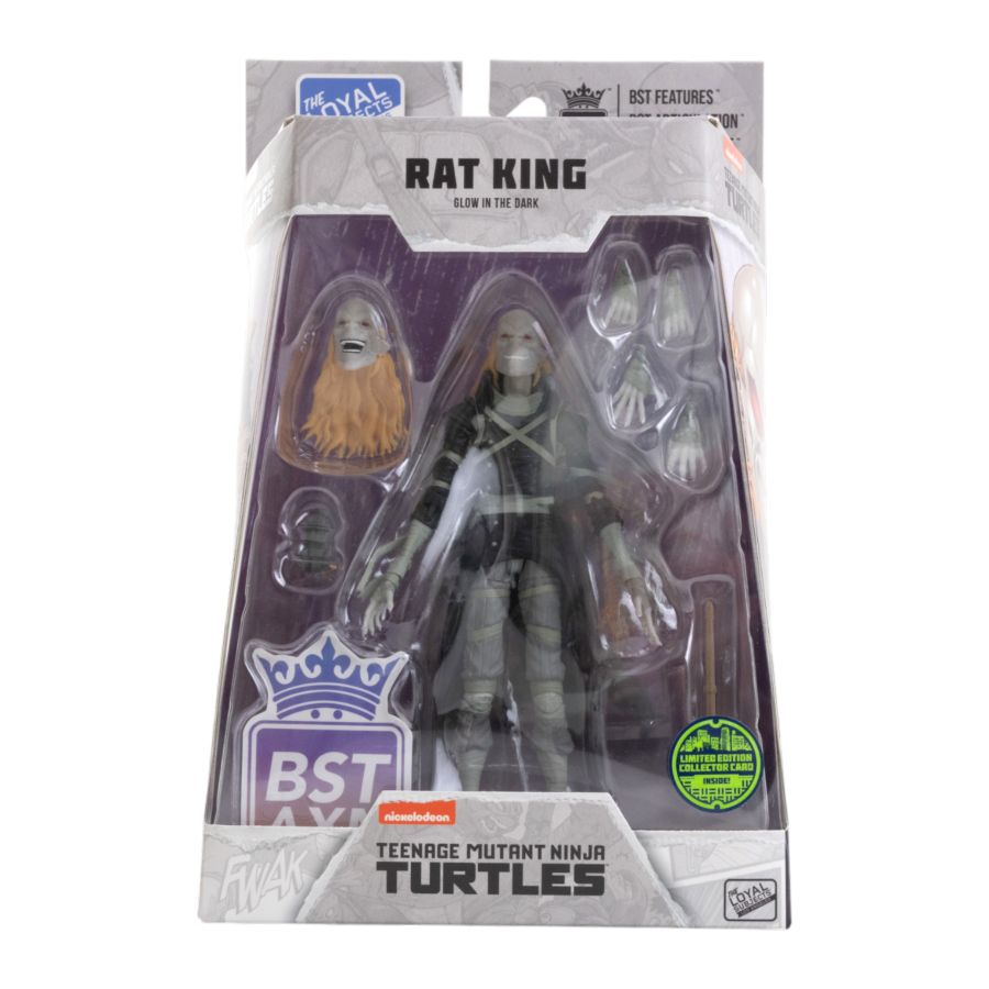 Image Pop Weasel - Image 5 of Teenage Mutant Ninja Turtles (comics) - Rat King (Glow) 5\" BST AXN Action Figure (Wave 2) - The Loyal Subjects - Action Figure - Image - Pop Weasel