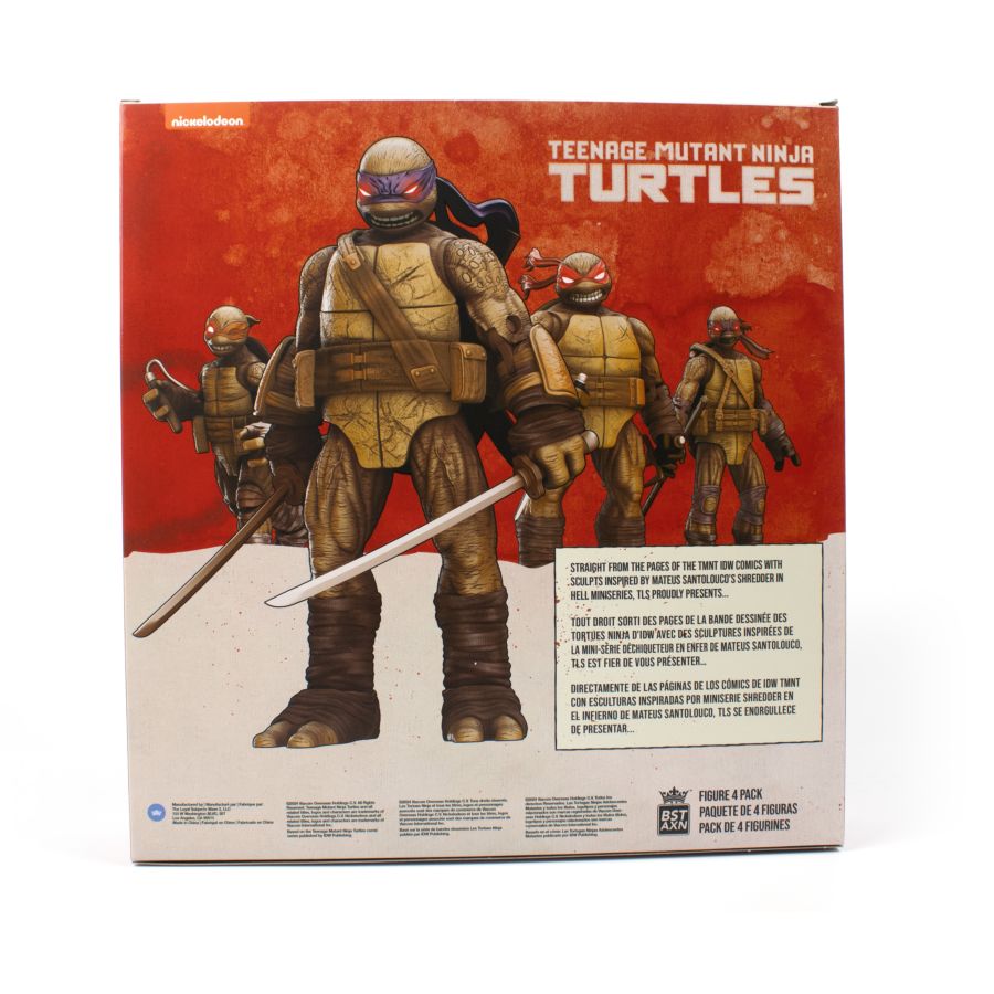 Image Pop Weasel - Image 15 of Teenage Mutant Ninja Turtles (Comics) - Zombie Turtles 5\" BST AXN Action Figures 4-Pack (Wave 1) - The Loyal Subjects