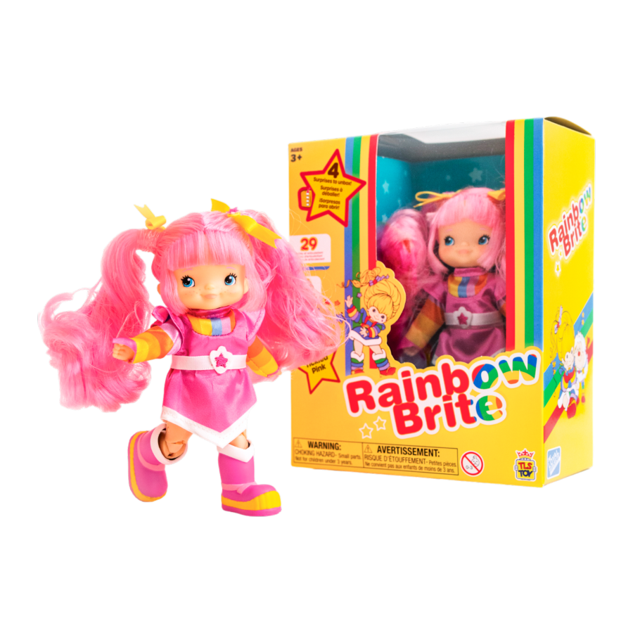 Rainbow Brite - Tickled Pink 5.5'' Fashion Doll - The Loyal Subjects - Action Figure - Image - Pop Weasel