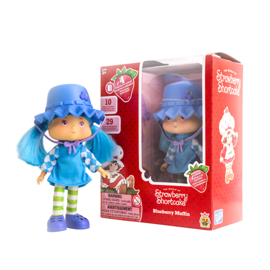 Strawberry Shortcake - Blueberry Muffin 5.5'' Fashion Doll - The Loyal Subjects - Action Figure - Image - Pop Weasel