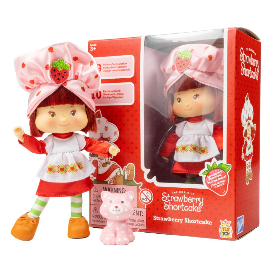 Image Pop Weasel - Image 3 of Strawberry Shortcake - Strawberry 5.5\" Fashion Doll - The Loyal Subjects - Action Figure - Image - Pop Weasel