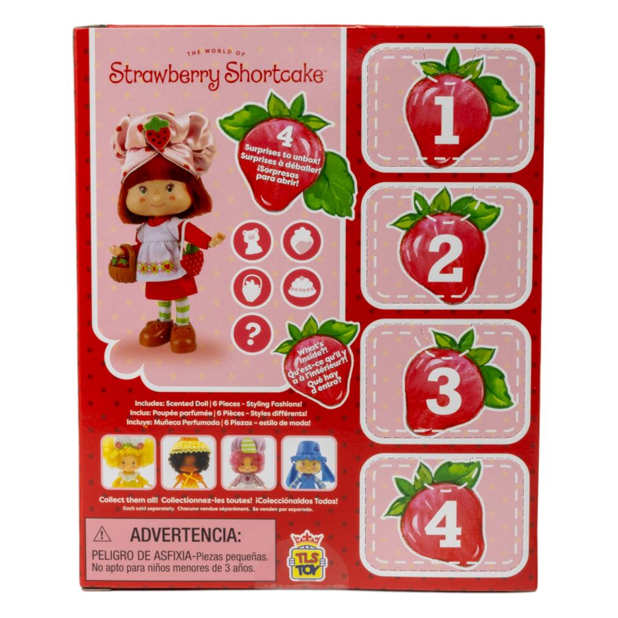 Image Pop Weasel - Image 5 of Strawberry Shortcake - Strawberry 5.5\" Fashion Doll - The Loyal Subjects - Action Figure - Image - Pop Weasel