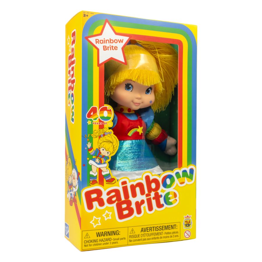 Image Pop Weasel - Image 4 of Rainbow Brite - Rainbow Brite 12\" Threaded Hair Plush Doll - The Loyal Subjects