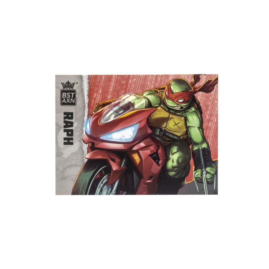 Pop Weasel - Image 9 of Teenage Mutant Ninja Turtles (comics) - Raphael Ninja with Red Motorcycle BST AXN Figure - The Loyal Subjects - Statue - Image - Pop Weasel