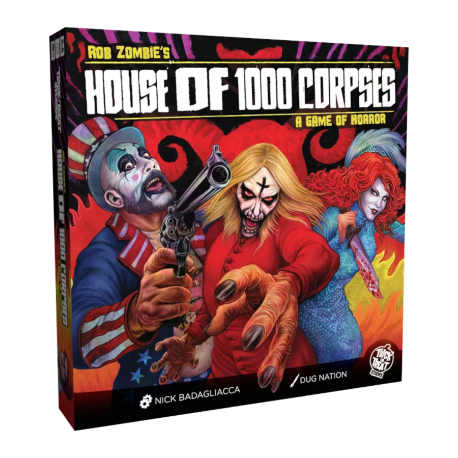 Pop Weasel Image of Rob Zombie's House of 1,000 Corpses - Board Game - Trick or Treat Studios - Board Game - Image - Pop Weasel