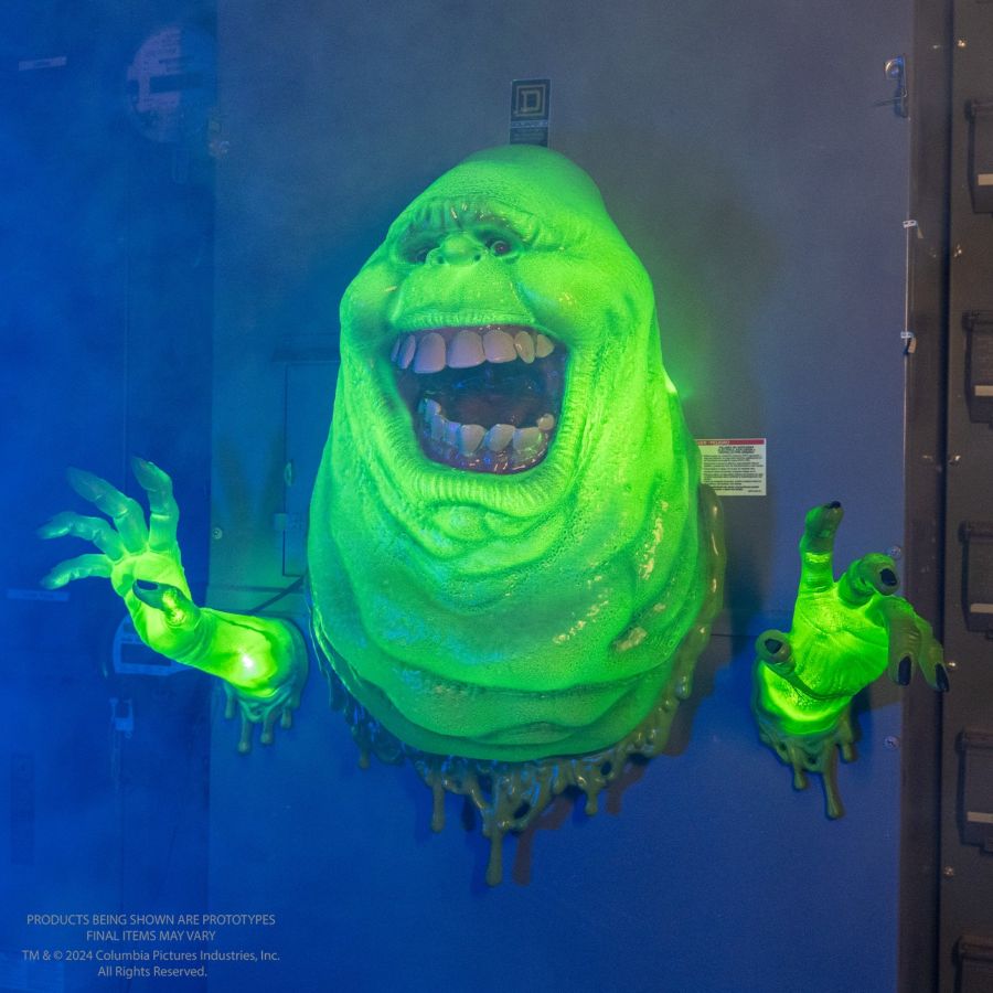 Pop Weasel - Image 2 of Ghostbusters (1984) - Slimer Wallbreaker - Trick or Treat Studios - Statue - Image - Pop Weasel