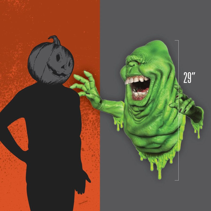 Pop Weasel - Image 3 of Ghostbusters (1984) - Slimer Wallbreaker - Trick or Treat Studios - Statue - Image - Pop Weasel