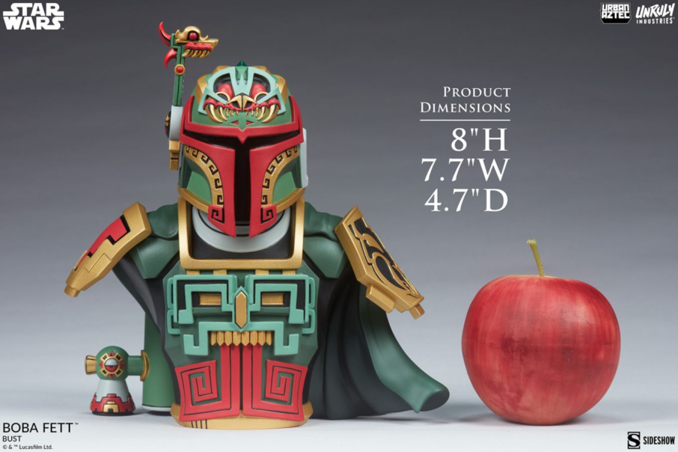 Pop Weasel - Image 12 of Star Wars - Boba Fett Bust by Jesse Hernandez - Unruly Industries