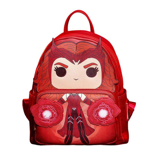 Pop Weasel Image of Doctor Strange 2: Multiverse of Madness - Scarlet Witch Pop Cosplay Mini Backpack [RS] - Loungefly