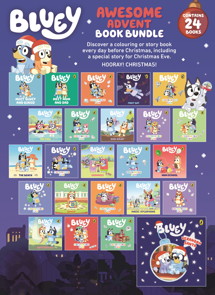 Pop Weasel Image of Bluey Advent Calendar Book Collection - Includes 24 story and activity books - Graphic Novel - Image - Pop Weasel