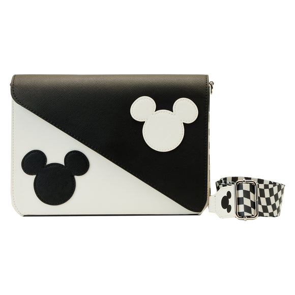 Disney - Mickey Y2K Black & White Crossbody - Loungefly - Bags, Wallets & Purses - Image - Pop Weasel