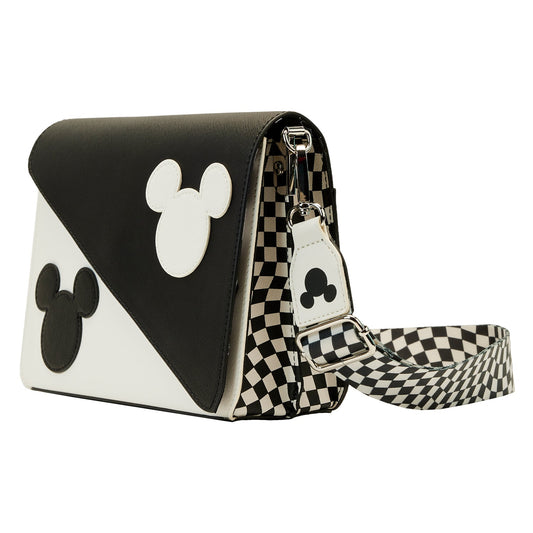 Disney - Mickey Y2K Black & White Crossbody - Loungefly