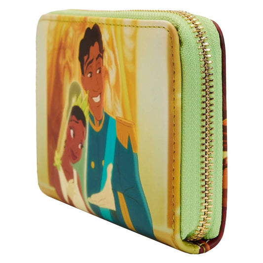 The Princess & the Frog - Scene Zip Around Purse - Loungefly