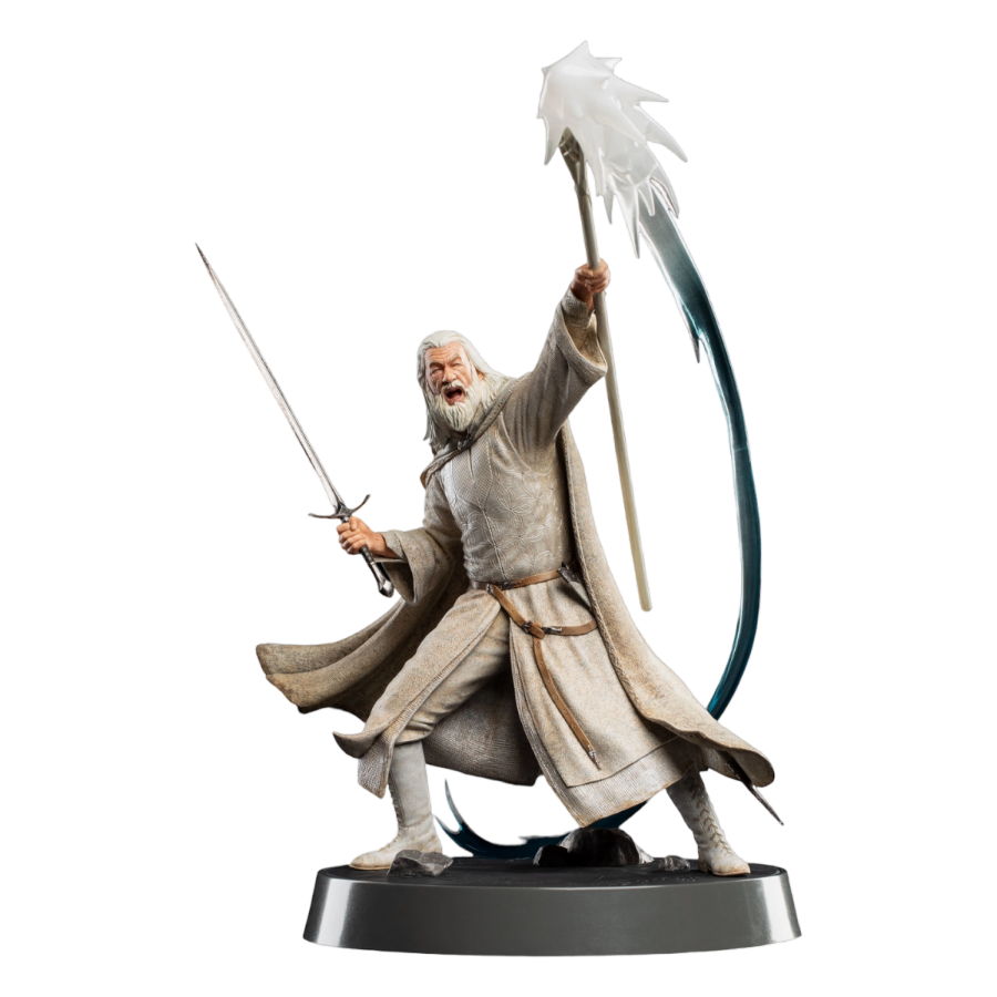 Pop Weasel Image of The Lord of the Rings - Gandalf the White Figures of Fandom Statue - Weta - Statue - Image - Pop Weasel