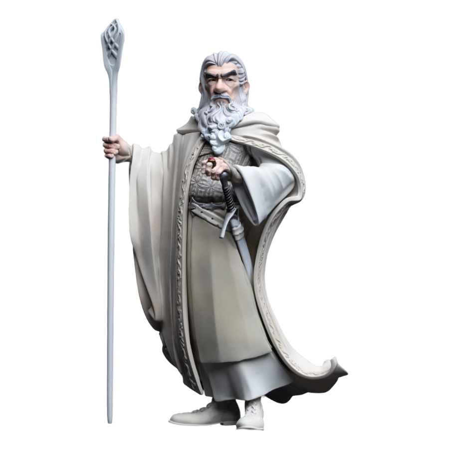 Pop Weasel Image of The Lord of the Rings - Gandalf the White Mini Epics Vinyl Figure - Weta - Statue - Image - Pop Weasel