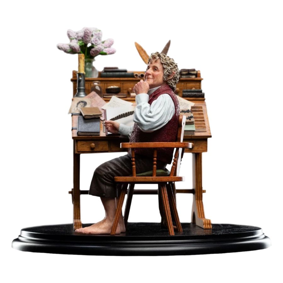 Pop Weasel - Image 6 of The Lord of the Rings - Bilbo Baggins at his desk Classic Series 1:6 Scale Statue - Weta - Statue - Image - Pop Weasel