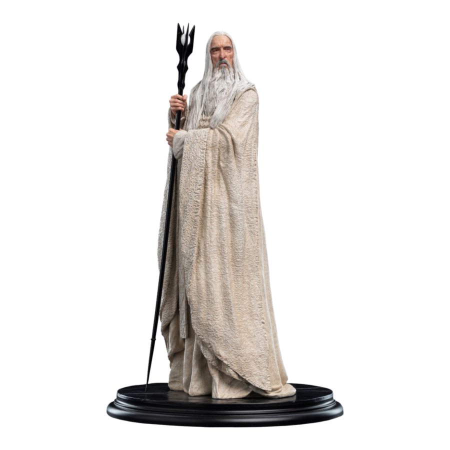 Pop Weasel Image of The Lord of the Rings - Saruman the White Wizard Statue - Weta - Statue - Image - Pop Weasel