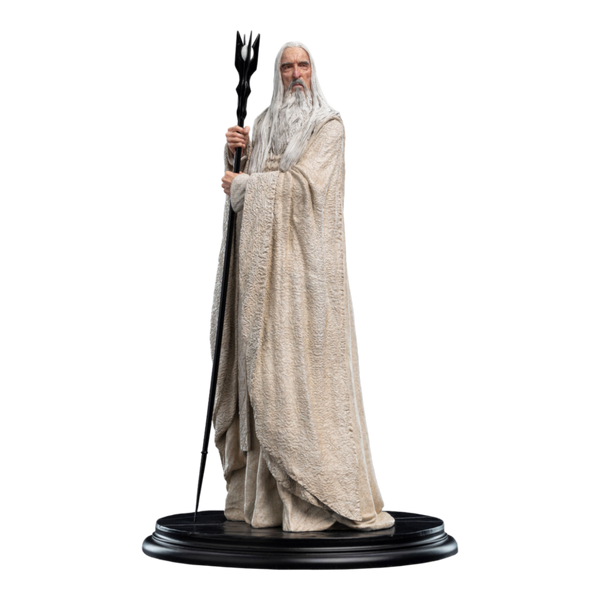 Pop Weasel Image of The Lord of the Rings - Saruman the White Wizard Statue - Weta