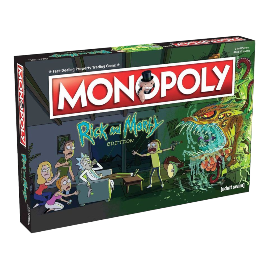 Pop Weasel Image of Monopoly - Rick and Morty Edition - Winning Moves - Board Games - Image - Pop Weasel