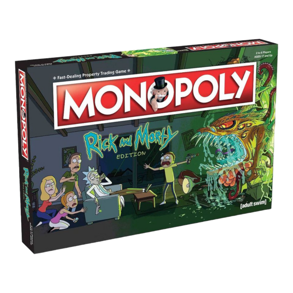Pop Weasel Image of Monopoly - Rick and Morty Edition - Winning Moves
